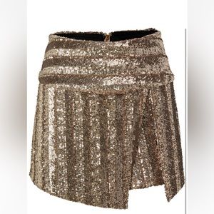 NWT Size 16 Venus Allover Sequin Skort